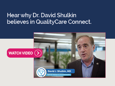 Hear why Dr. David Shulkin, former VA Secretary, believes in QualityCare Connect.